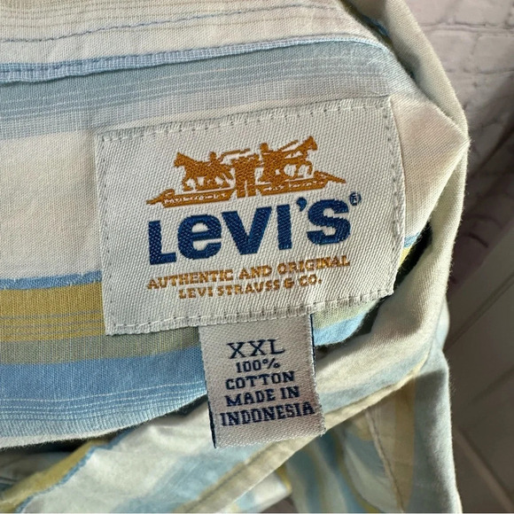 men's levi's short sleeve shirt size XXL NWT - Picture 3 of 4